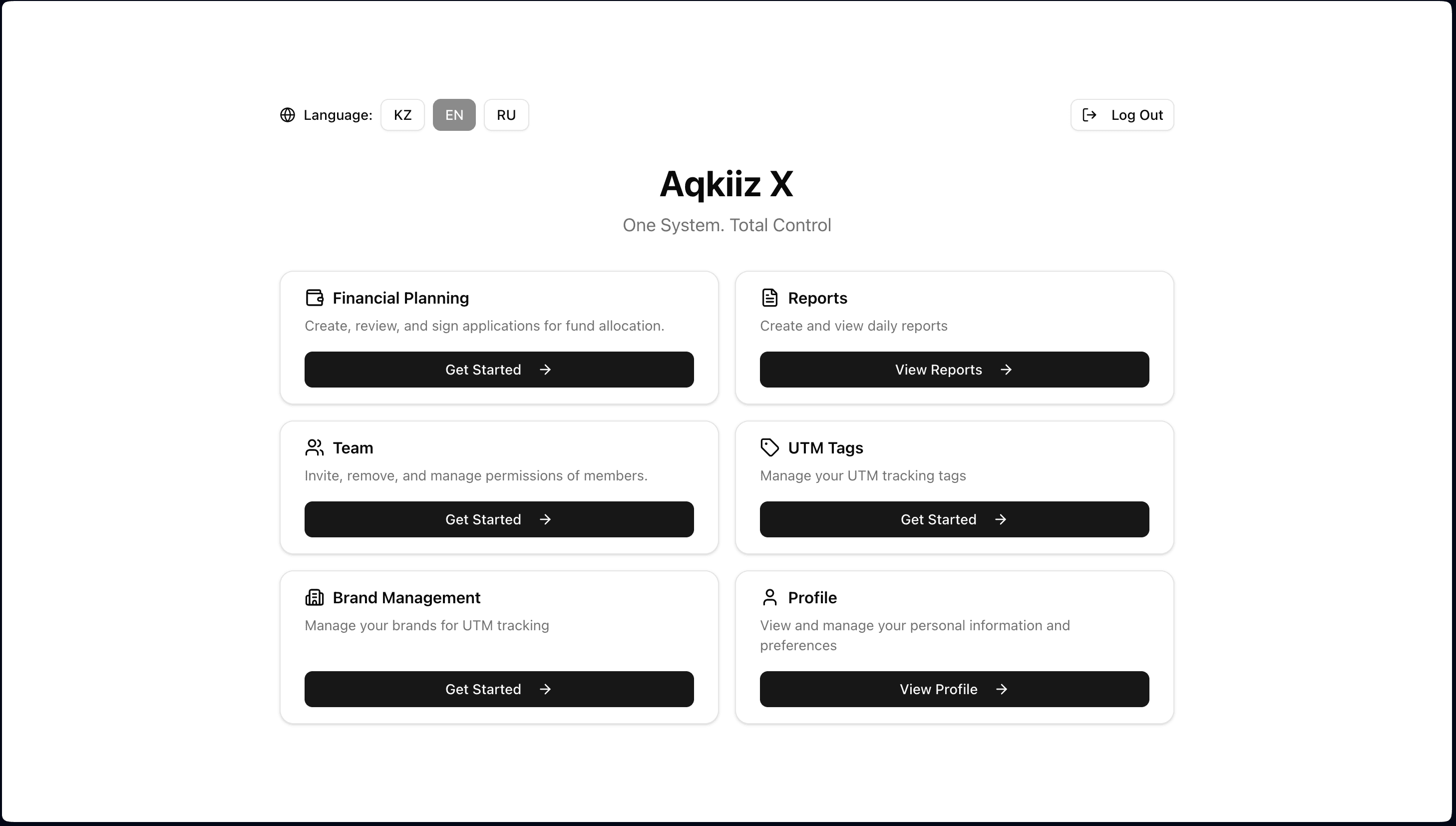 Aqkiiz Restaurant Chain management system